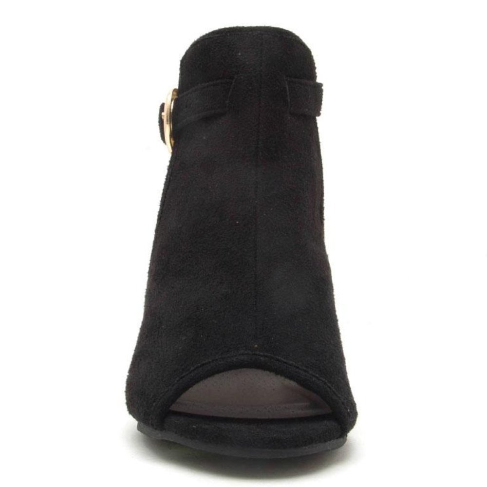 Faux Suede Ankle Bootie Size 10 (Liquidation Sale) - Picture 5 of 8